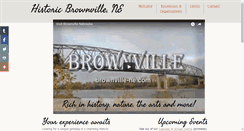 Desktop Screenshot of brownville-ne.com