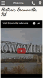 Mobile Screenshot of brownville-ne.com